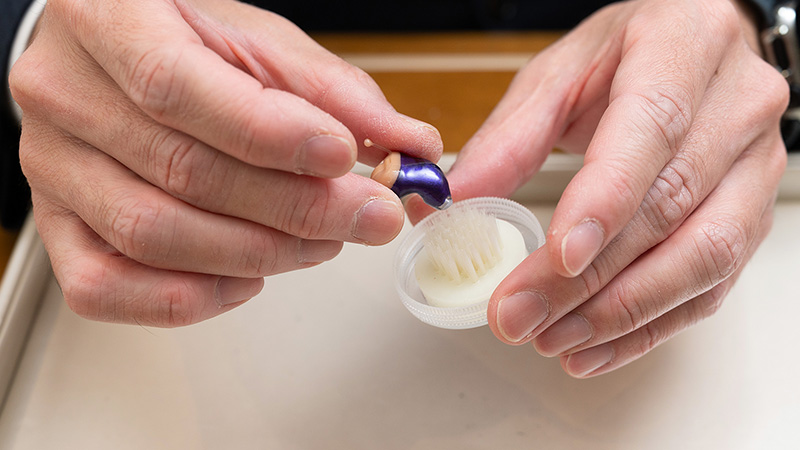 耳垢が乾燥しやすく、音の通り道が詰まりやすい季節です"