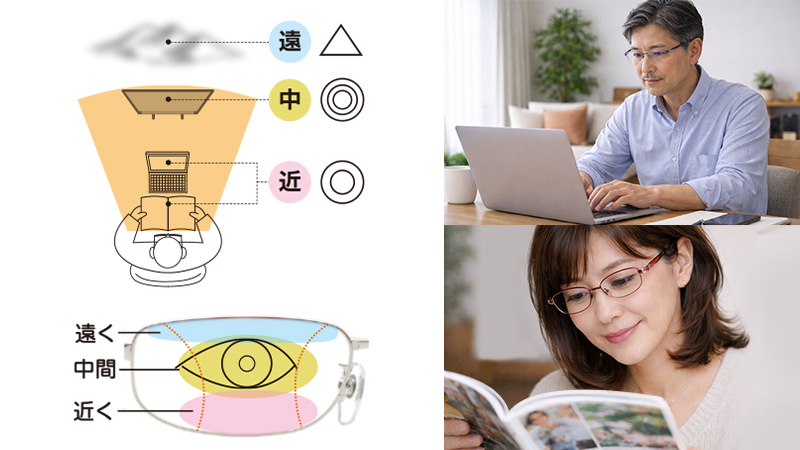 近々両用メガネ