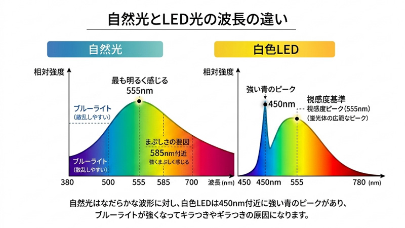 ブルーライトは“原因のひとつ”でしかない理由