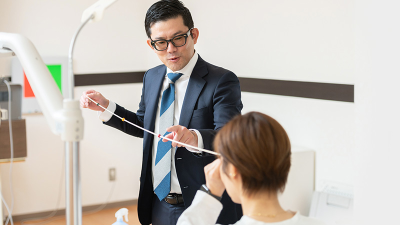 同じ視力でも見え方は違います