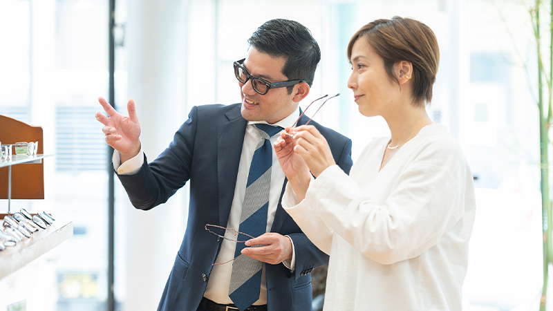 眼鏡作製技能士からのアドバイス